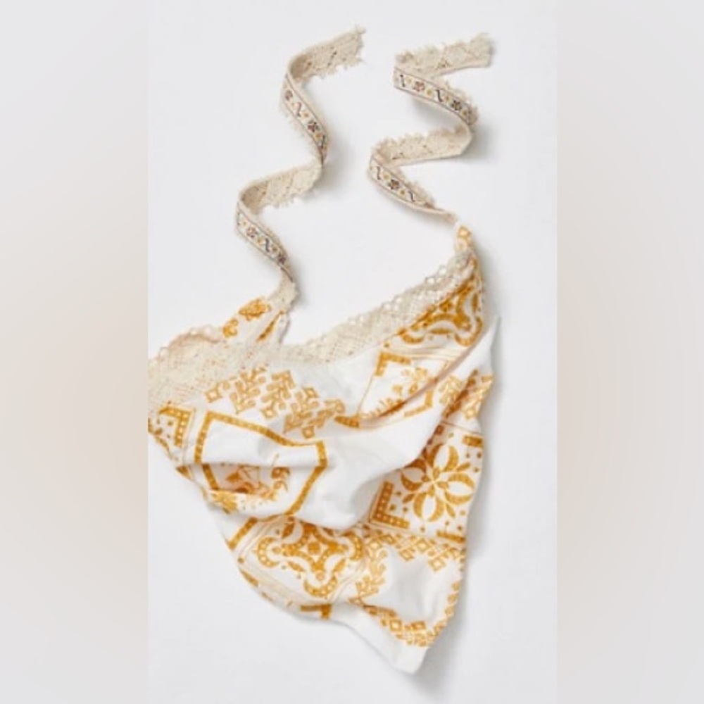 New🌟Free People-Curried Myrrh-Channi Hair Scarf